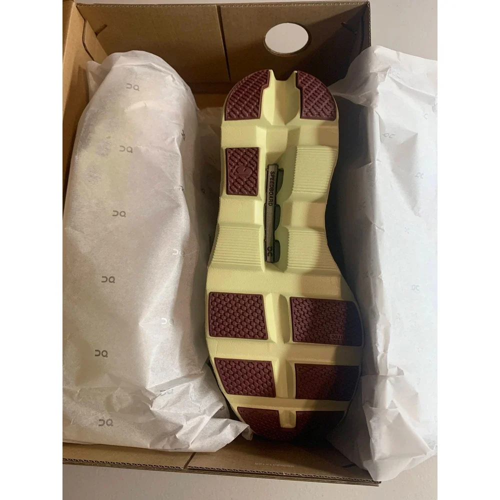 On Running Cloudmonster Mens 10 Frost Acacia Road Running Shoes 61.97786 NEW